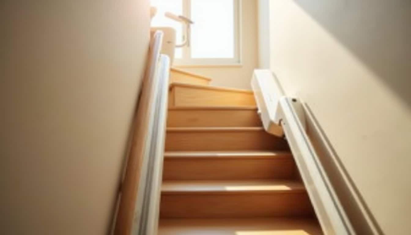 Monte-escalier installé à l