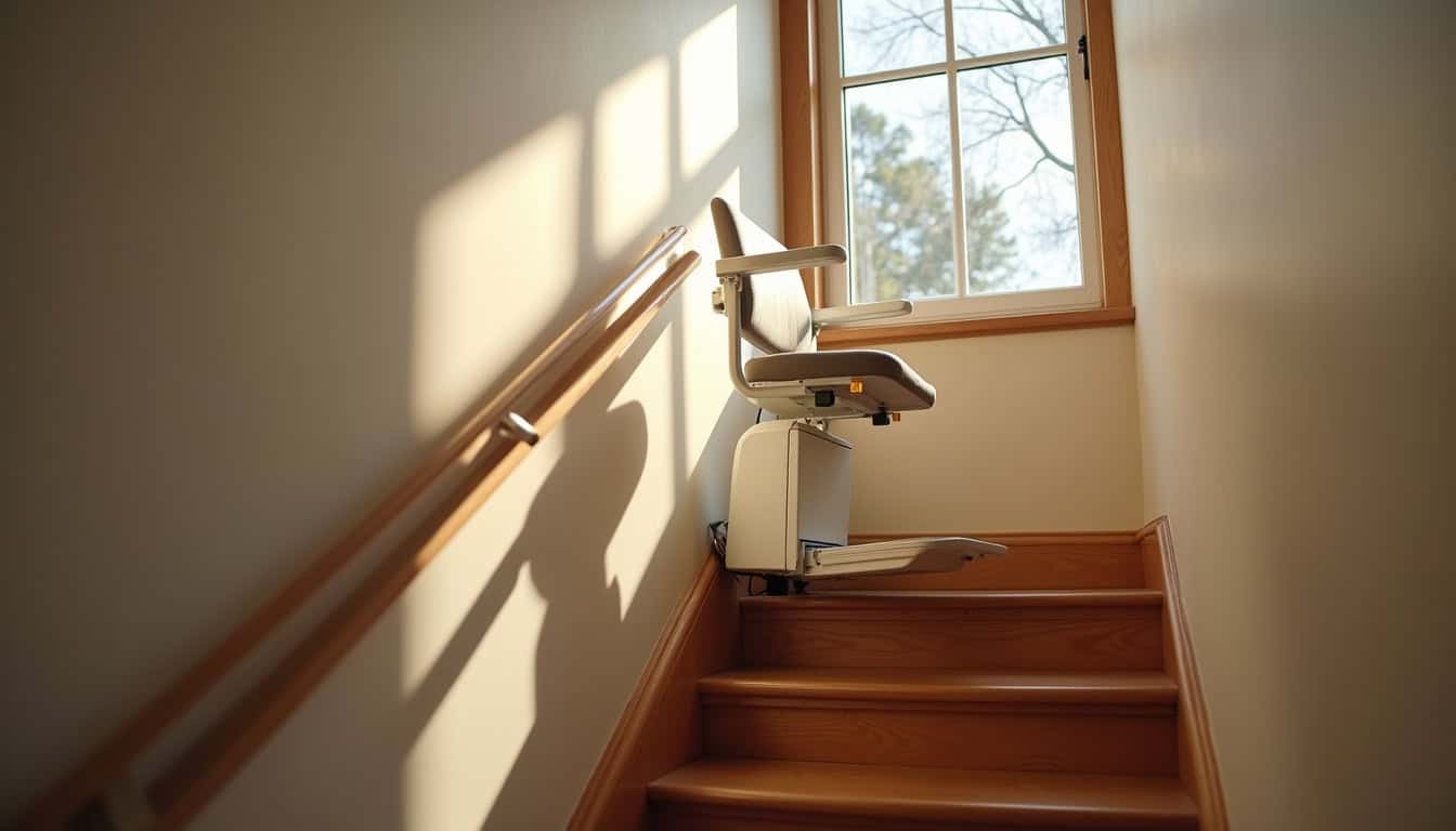 Monte-escalier installé à l