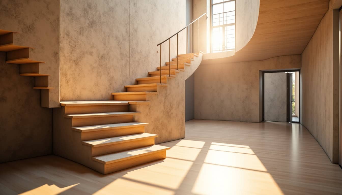 Monte-escalier installé dans une maison à La Balme-les-Grottes