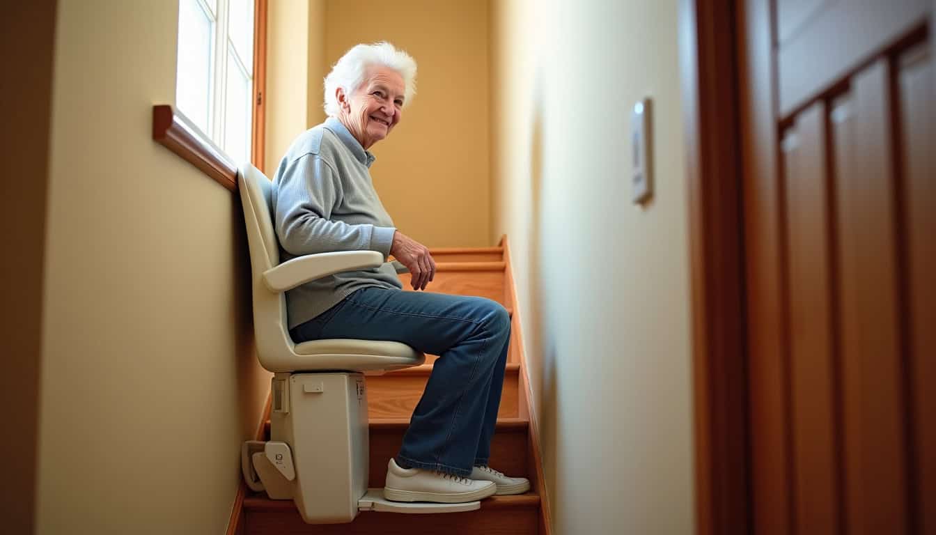Un monte-escalier à La Chapelle-Longueville en 2026 ?