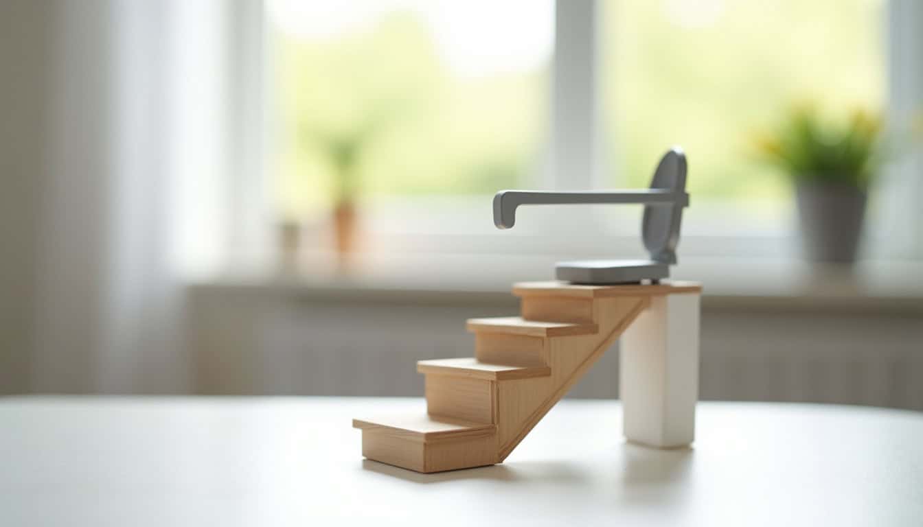 Monte-escalier en location pour usage temporaire à Les Trois-Moutiers
