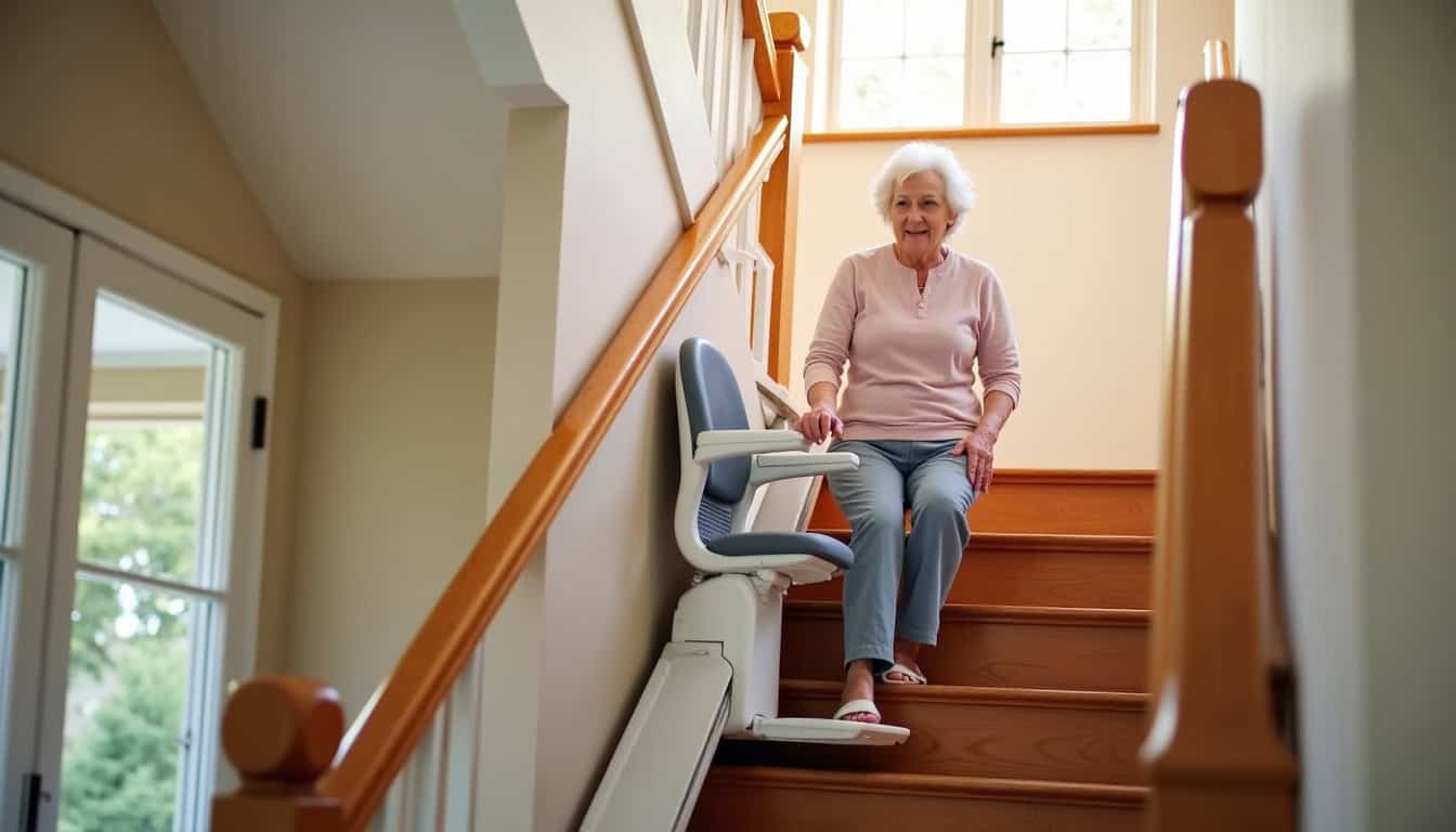 Votre mobilité retrouvée à Luché-Pringé en 2026 avec un monte-escalier