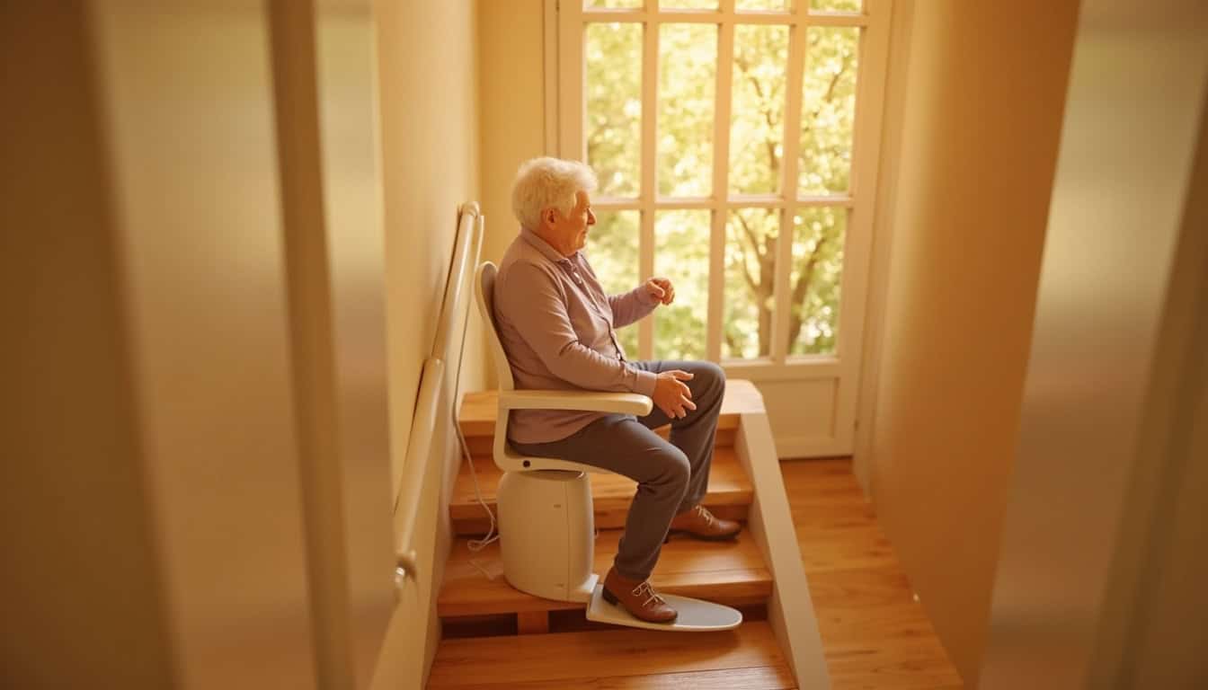 Un monte-escalier à Marboué pour plus de confort en 2026 ?