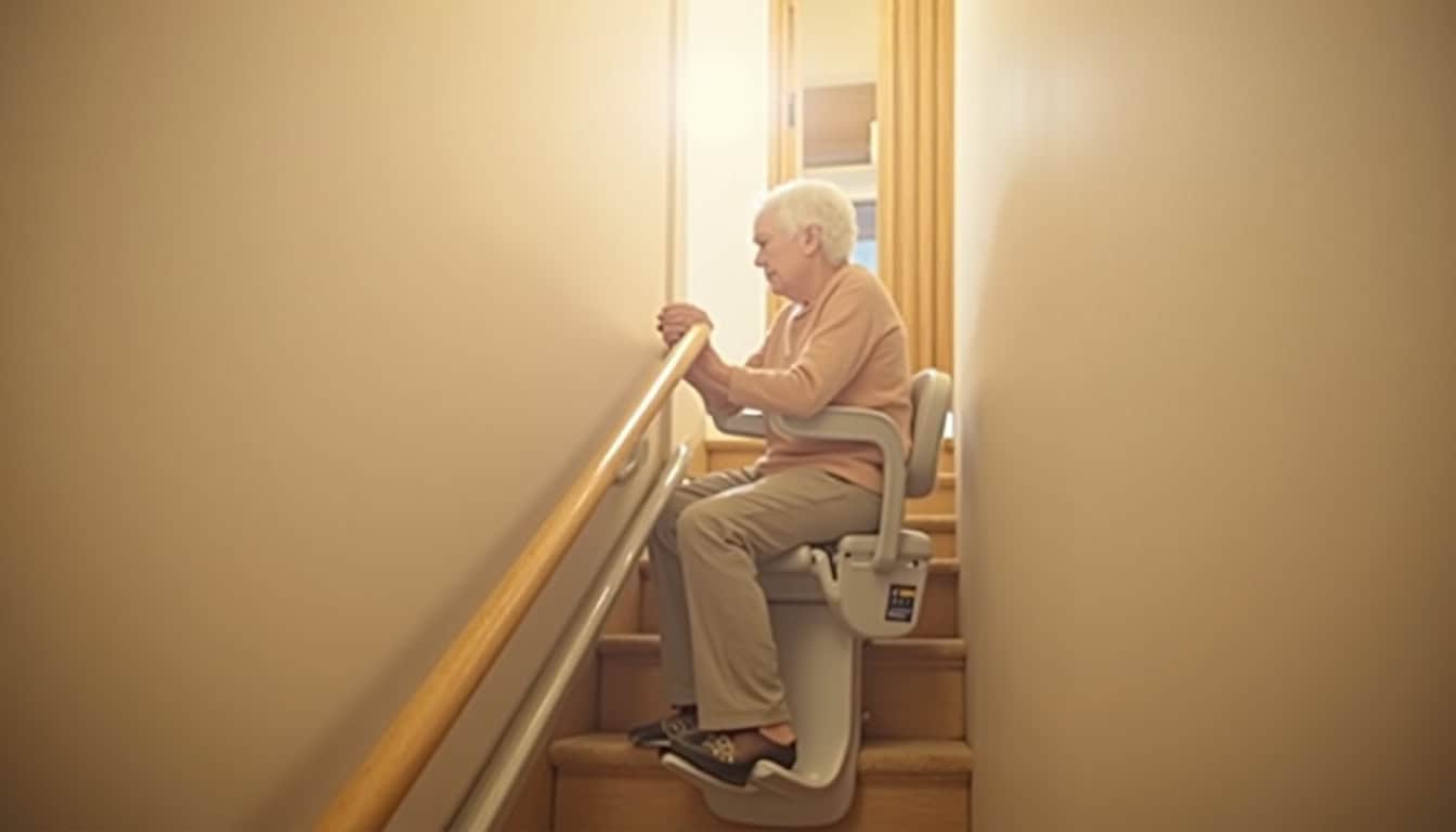 Monte-escalier à Montceau-les-Mines : restez chez vous en 2026