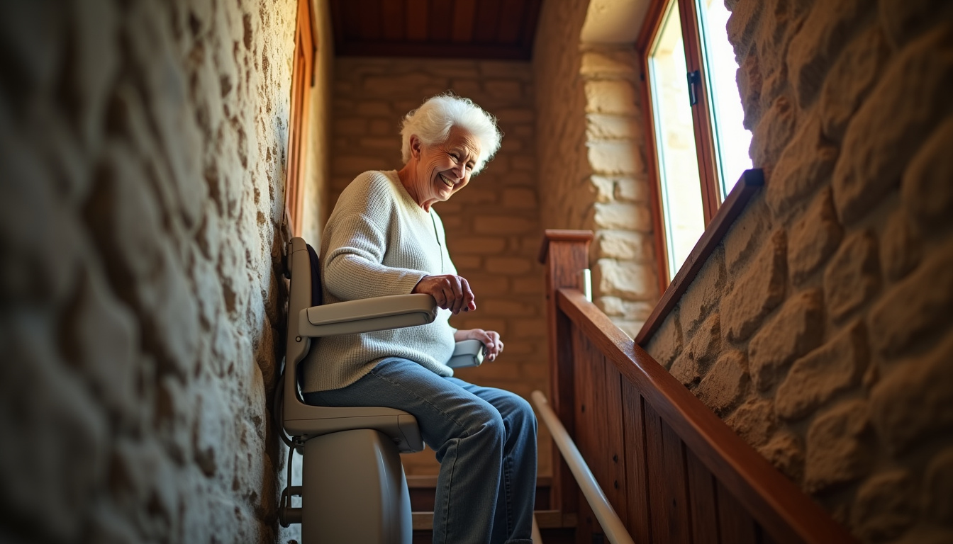 Monte-escalier à Moussan : votre confort retrouvé en 2026