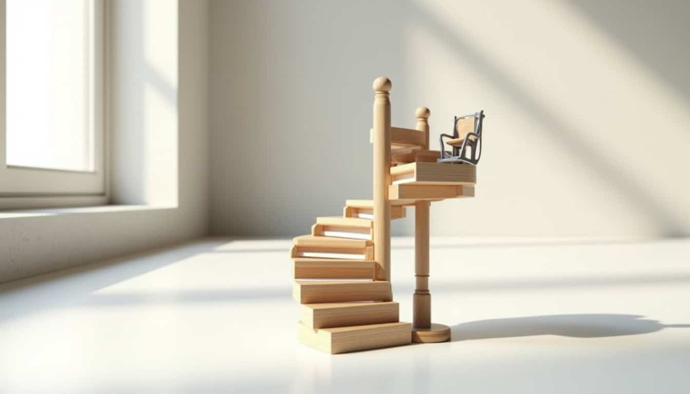 Monte-escalier à Neussargues en Pinatelle : votre guide 2026