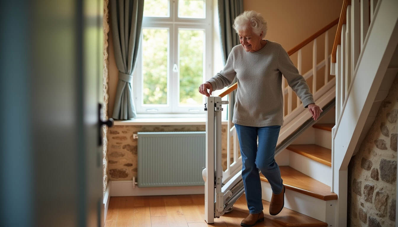 Votre monte-escalier à Ploemeur pour plus de confort en 2026