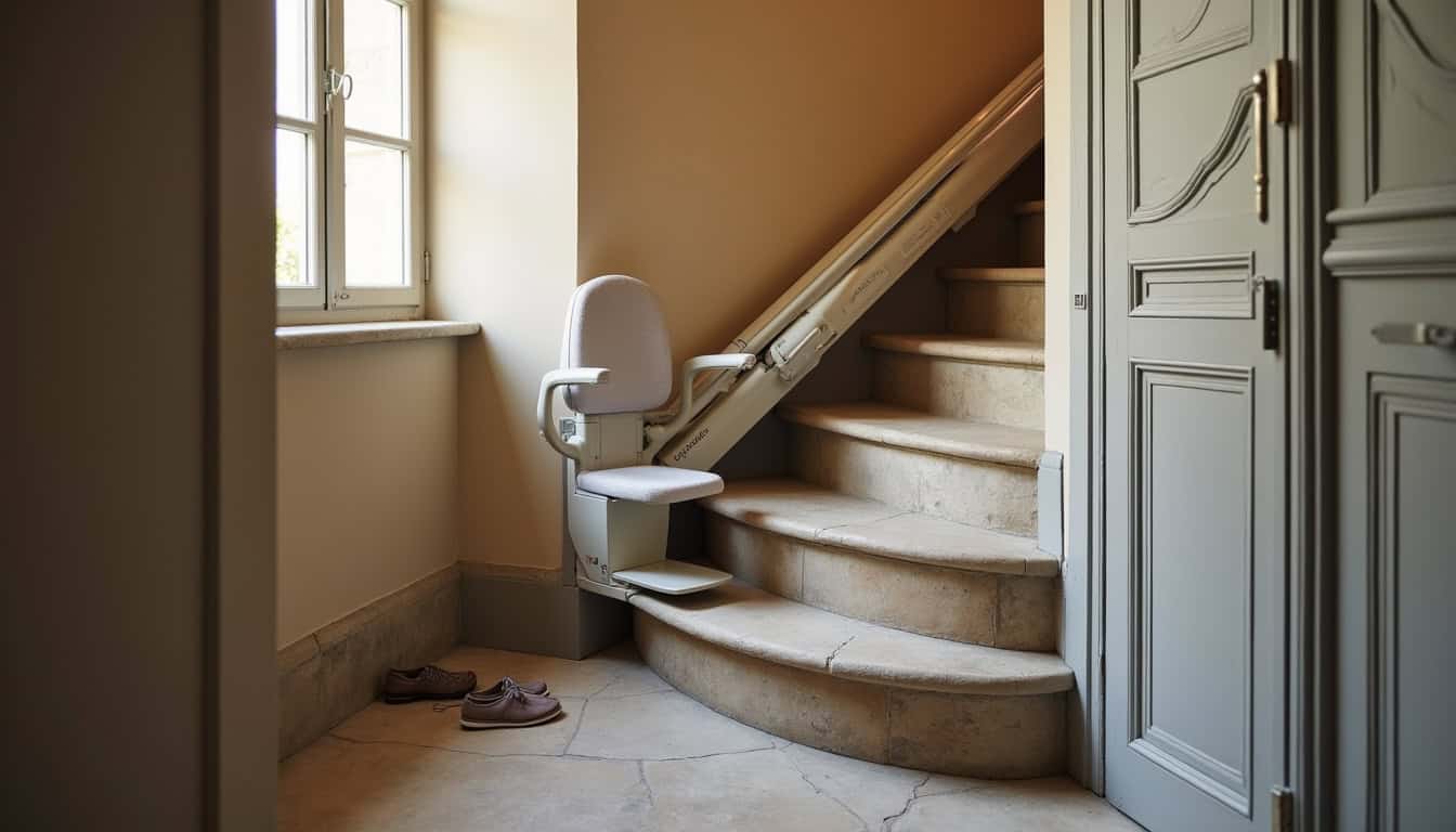 Un monte-escalier à Poitiers pour plus d'autonomie en 2026