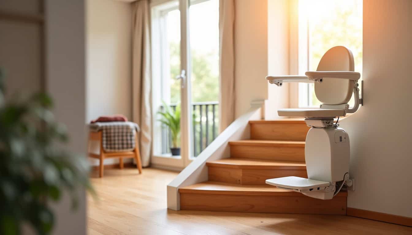 Monte-escalier reconditionné installé à Arcachon