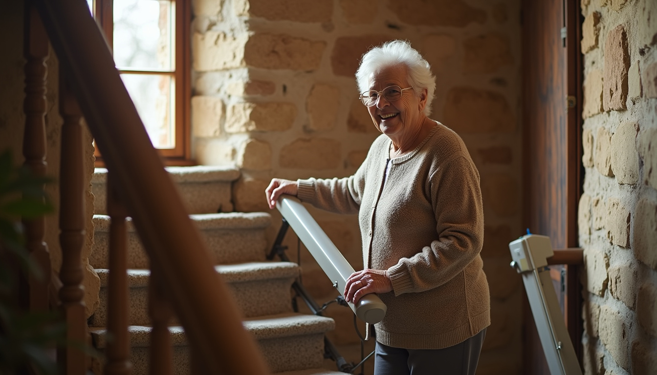 Monte-escalier à Saint-Didier : retrouvez votre liberté en 2026