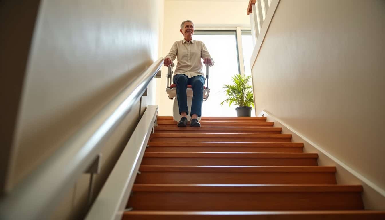 Monte-escalier à Saint-Germain-Laval : retrouvez votre liberté en 2026