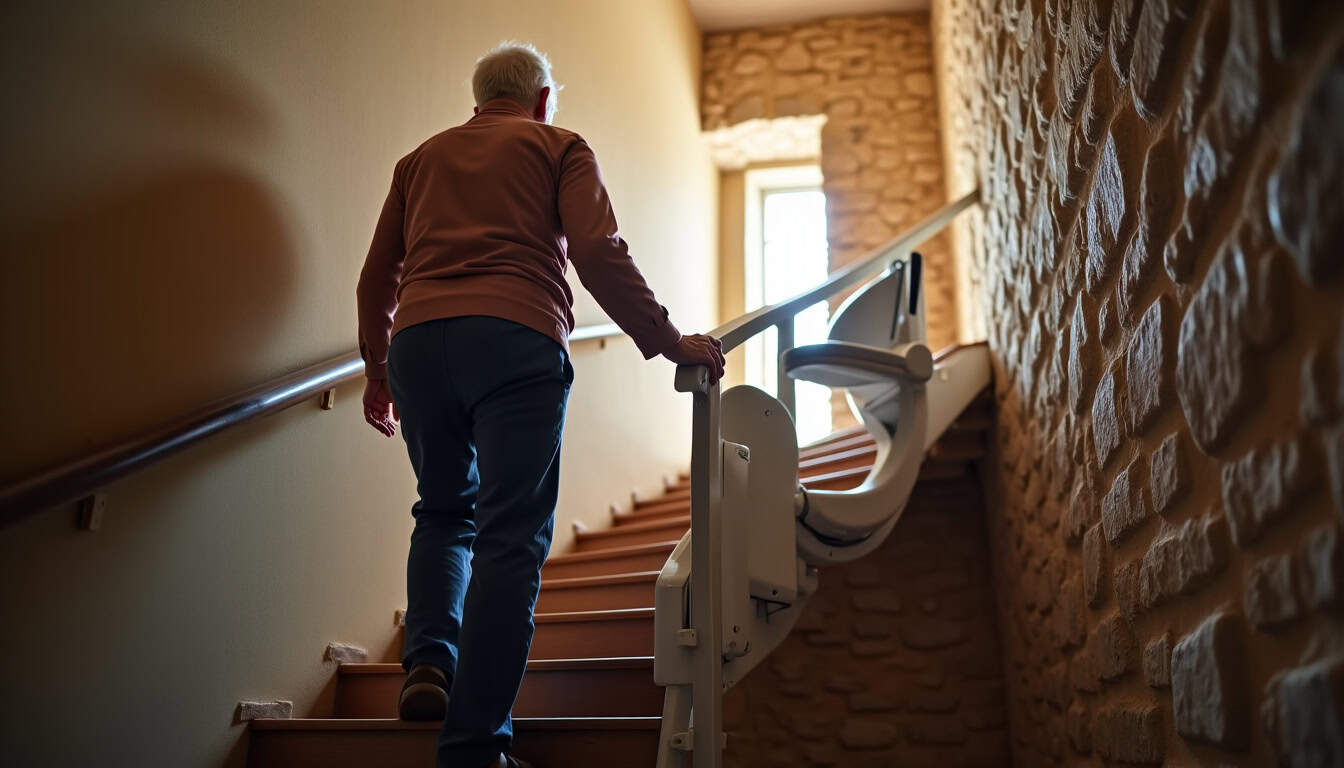 Un monte-escalier à Saint-Martin-le-Beau en 2026 ?
