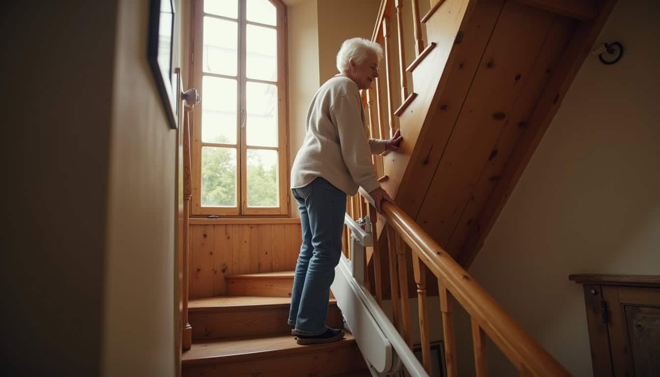 Monte-escalier à Saint-Romain-Lachalm : votre guide 2026