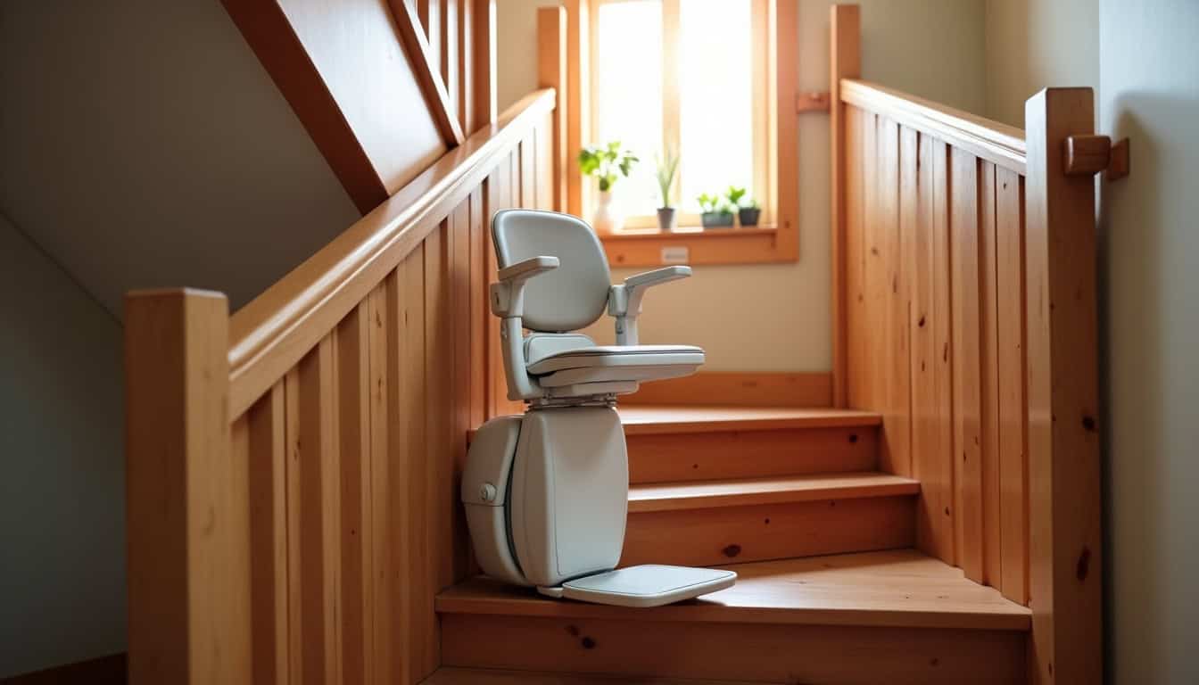 Installer un monte-escalier à Saint-Vaury en 2026 : solution pour bien vieillir chez soi