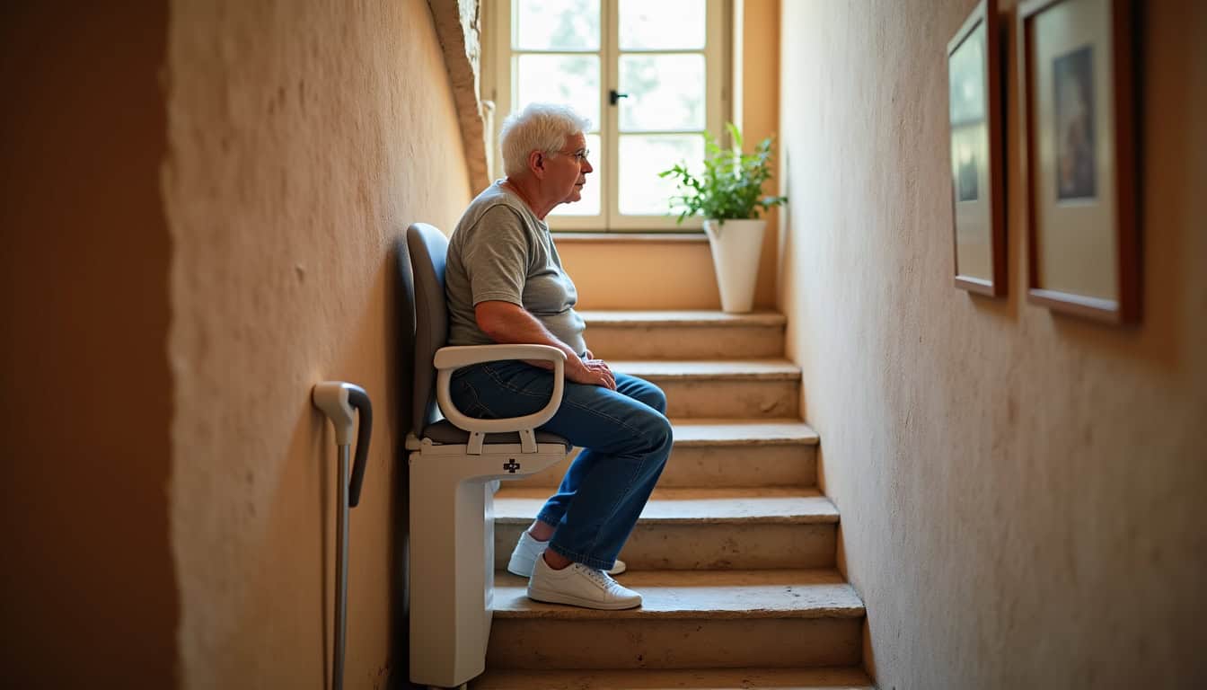Un monte-escalier à Tocane-Saint-Apre pour plus d'autonomie en 2026