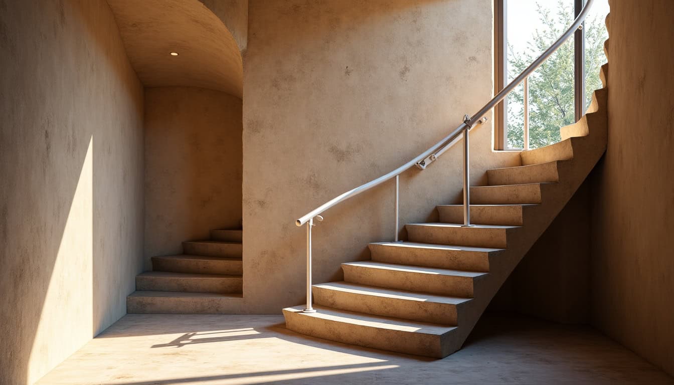 Monte-escalier tournant installé dans une maison ancienne à Sciez, escalier en colimaçon avec rampe métallique
