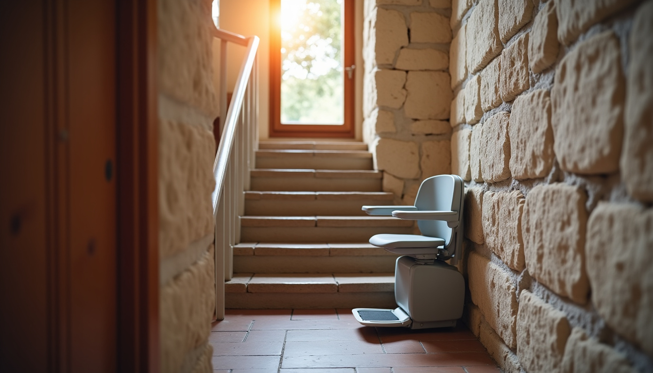 Faut-il opter pour un monte-escalier tournant à Tournus en 2026 ?