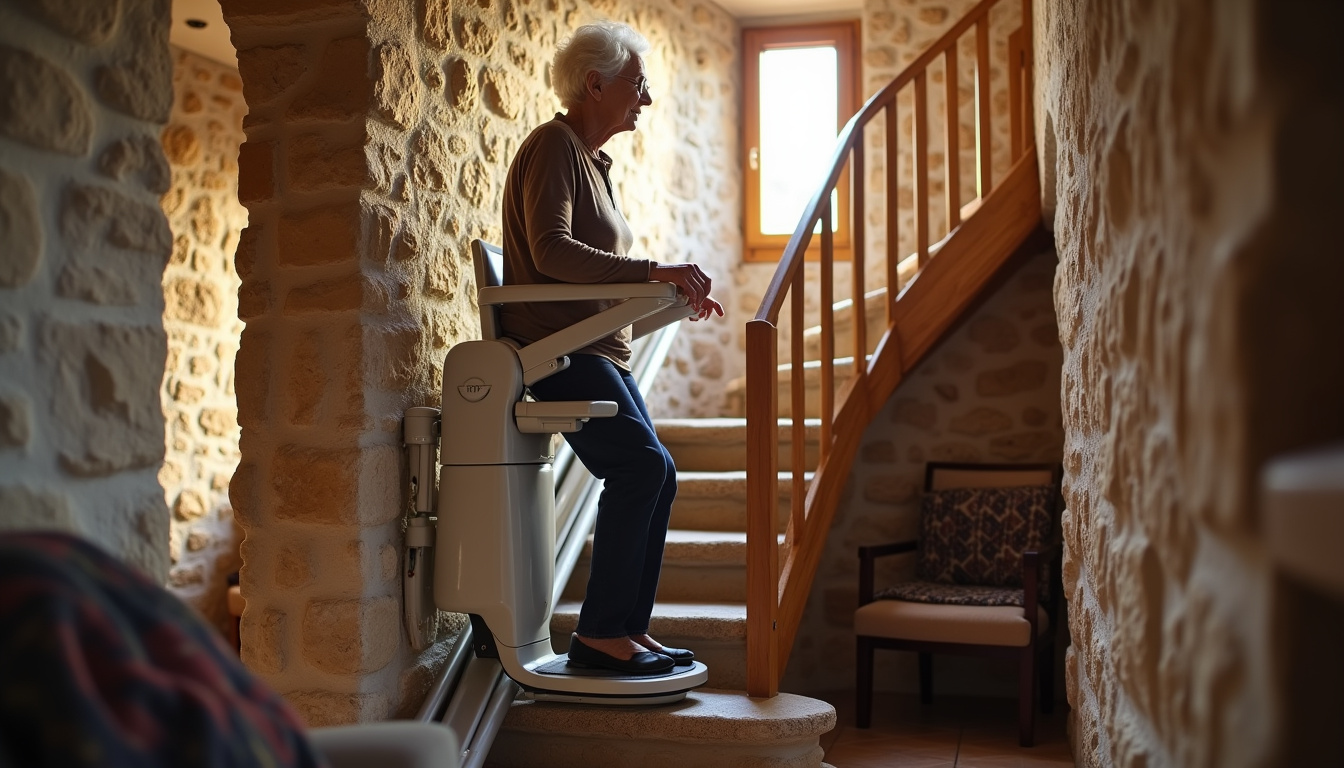 Monte-escalier à Varilhes : restez chez vous en 2026