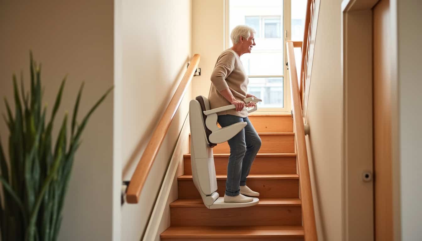 Votre monte-escalier à Veauchette : retrouvez l'autonomie en 2026