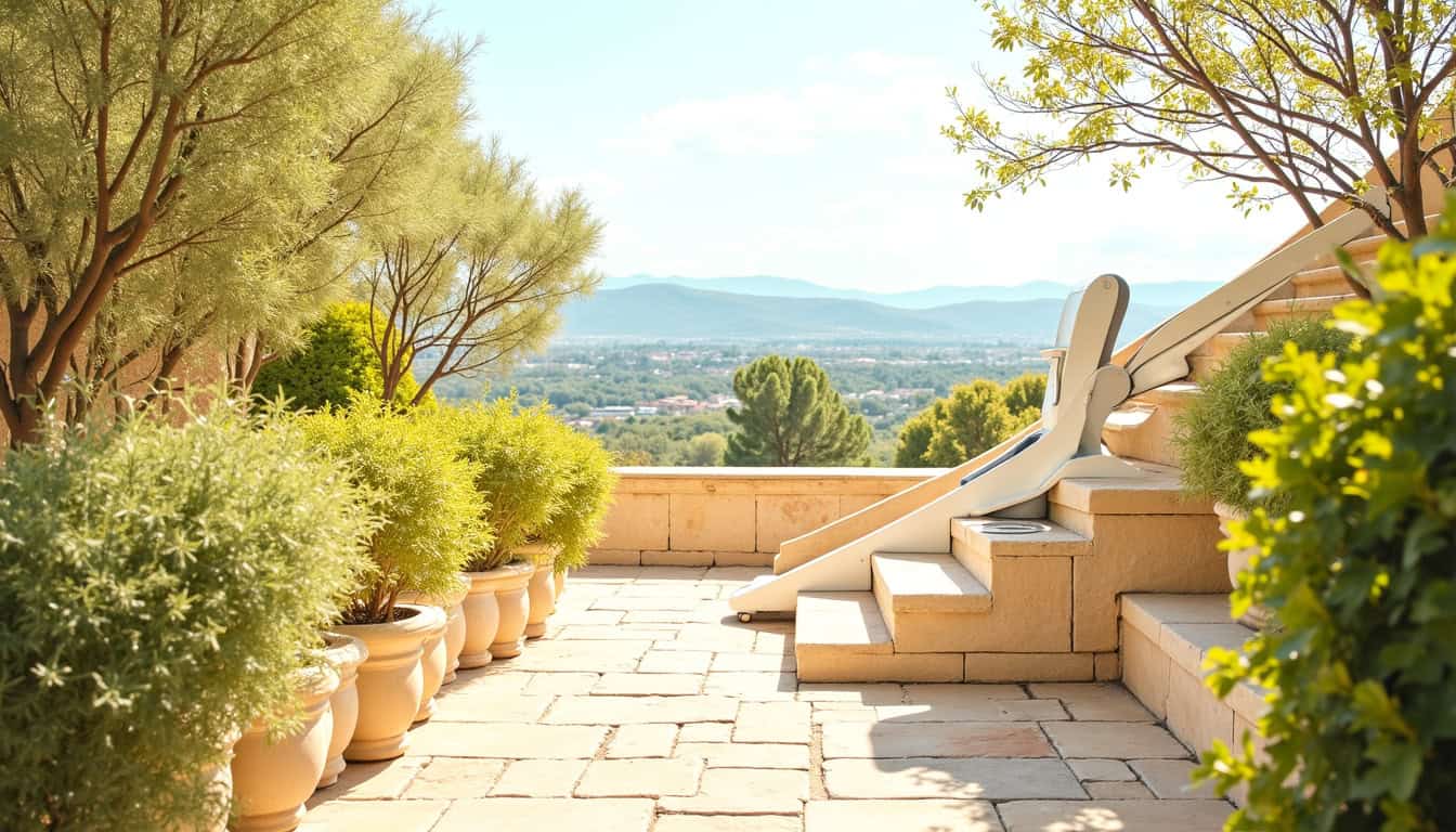 Votre monte-escalier à Vence : confort retrouvé en 2026