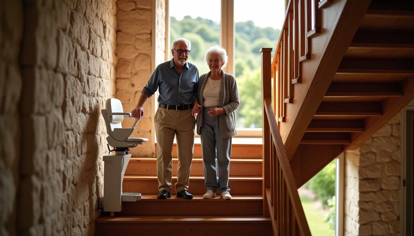 Faire installer un monte-escalier à Vennecy en 2026 : est-ce la bonne solution ?