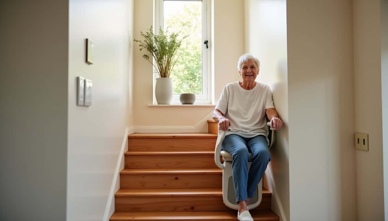 Monte-escalier à Villebret : retrouvez votre mobilité en 2026