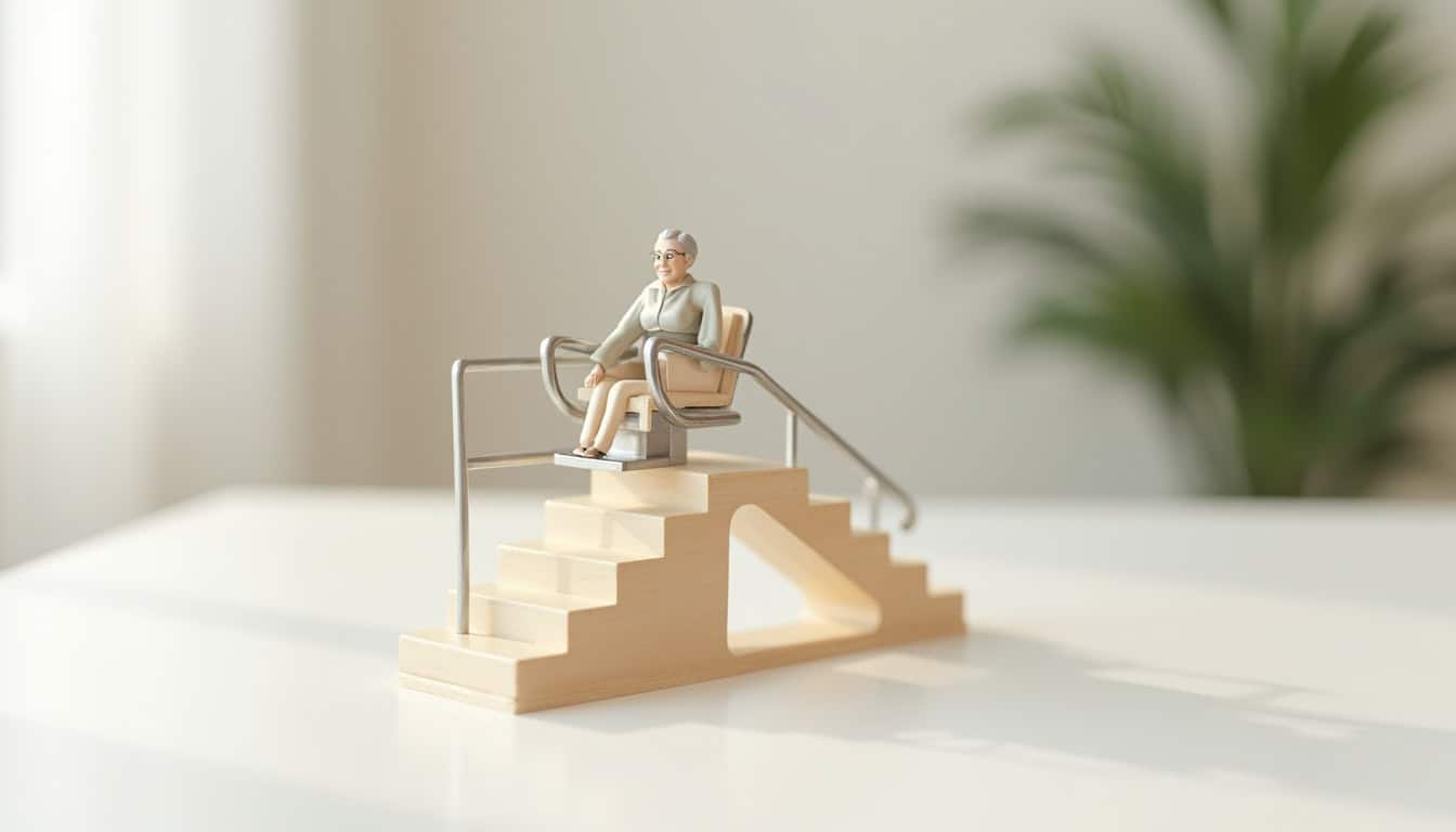 Options disponibles pour un monte-escalier à Tournefeuille