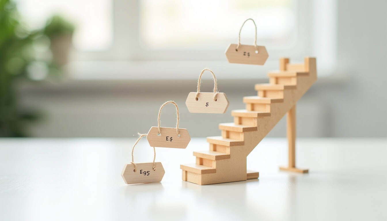 Panneau de tarifs et comparatif des prix pour monte-escalier à Oloron-Sainte-Marie