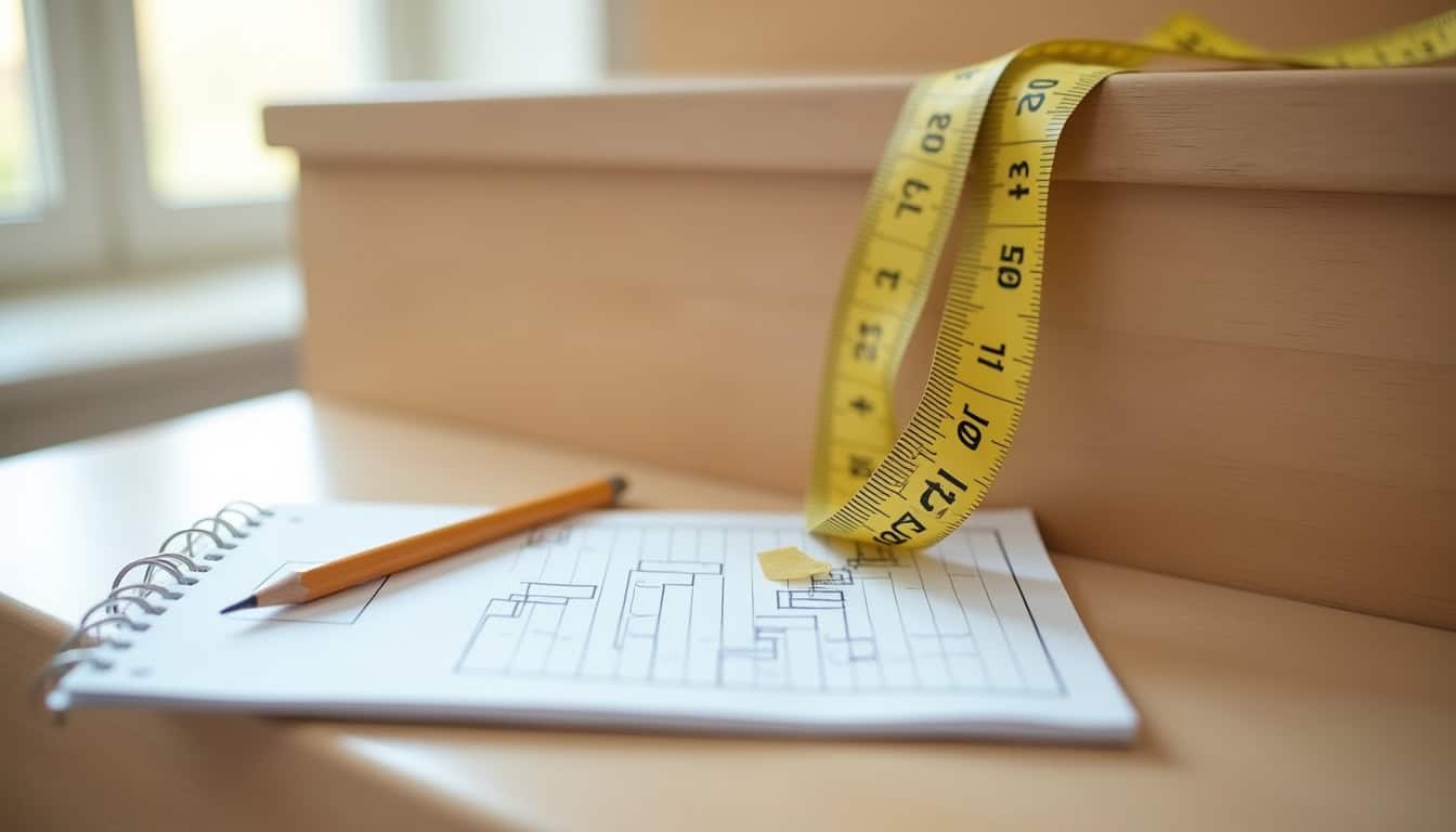 Prise de mesures techniques pour l