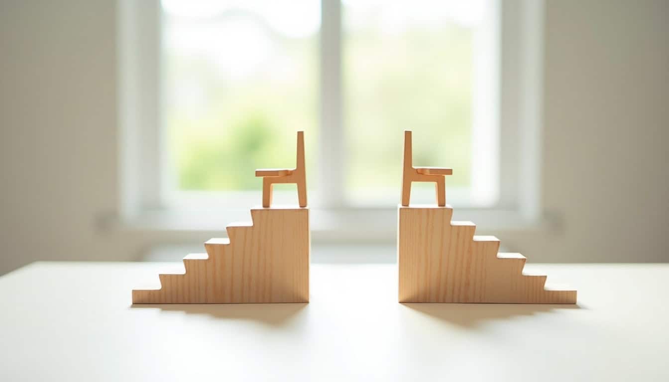 Tableau comparatif des prix de monte-escaliers droit et tournant à Guémené-sur-Scorff