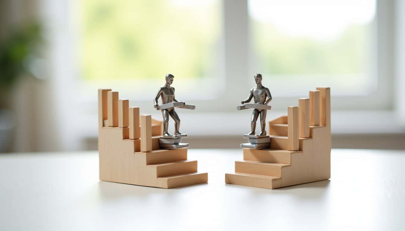 Tableau comparatif des prix de monte-escaliers pour différentes configurations d