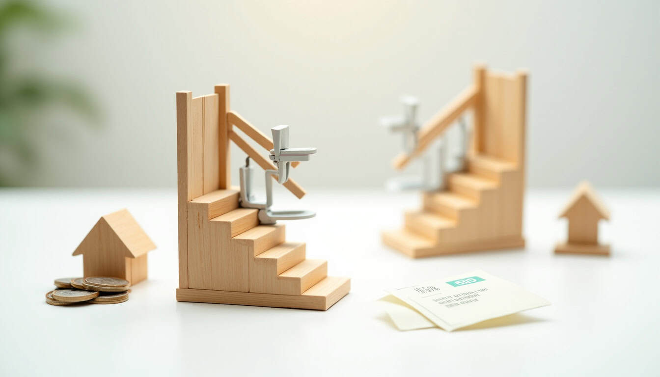 Tableau comparatif des prix et aides financières pour monte-escalier à Spéracèdes