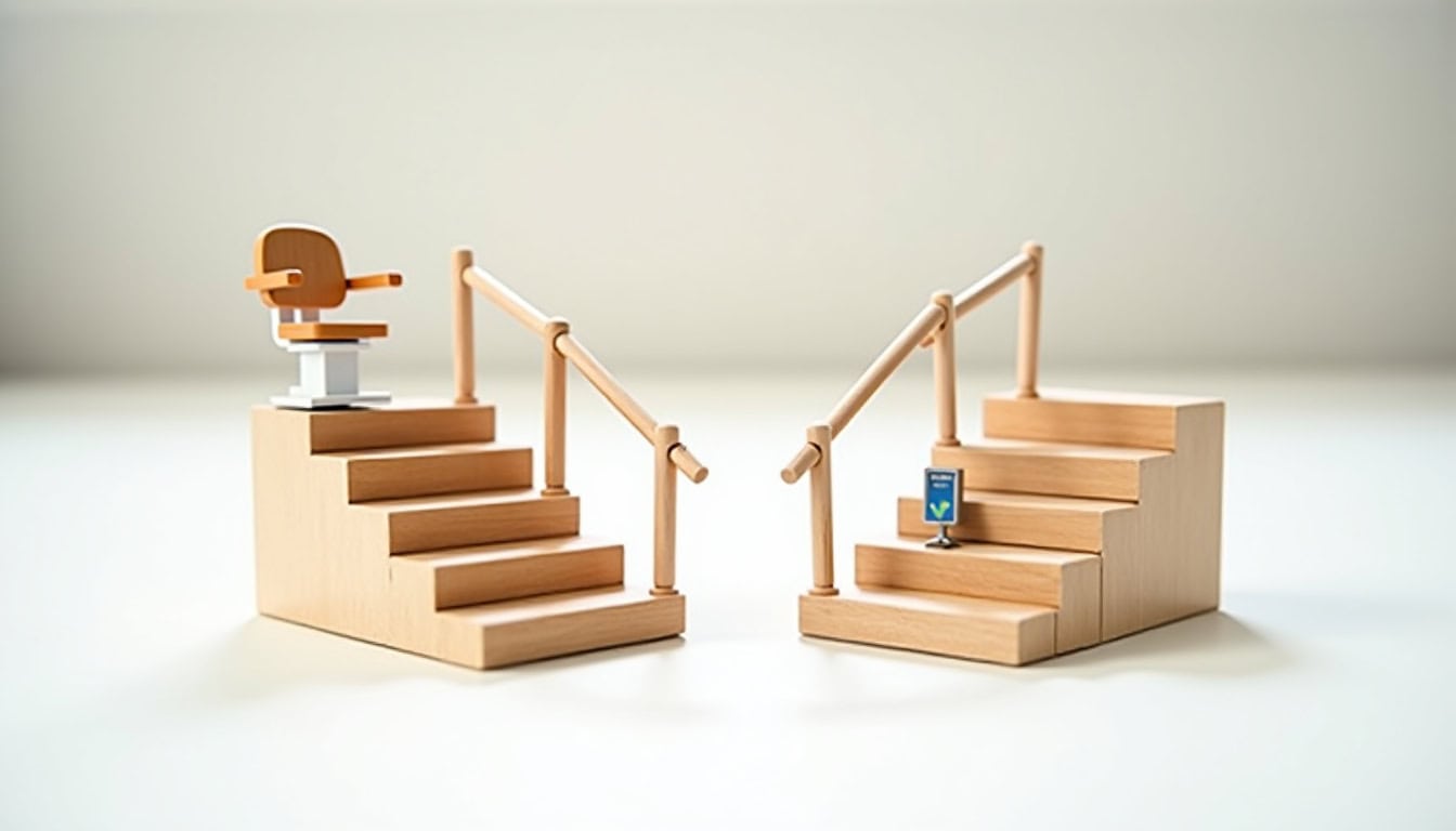 Tableau comparatif des prix et aides financières pour un monte-escalier à Longpont-sur-Orge