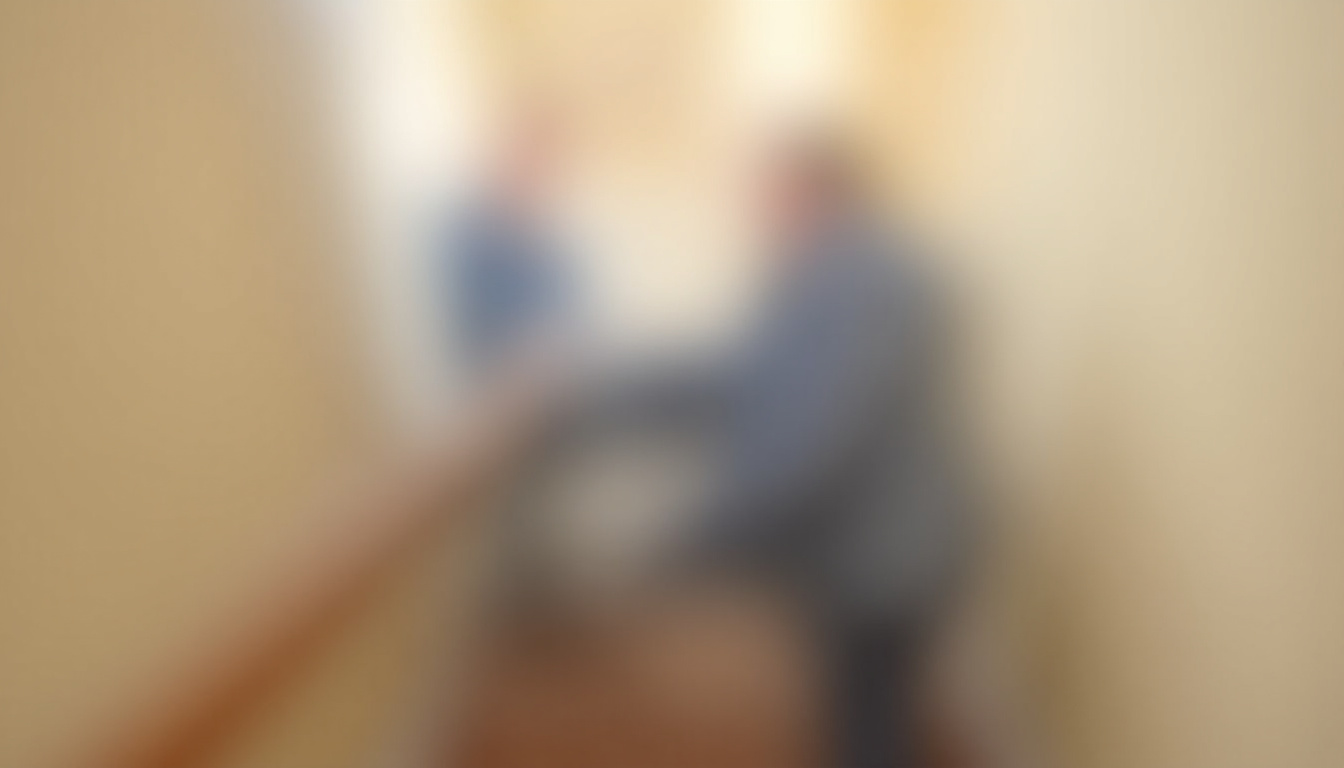 Technicien en train d