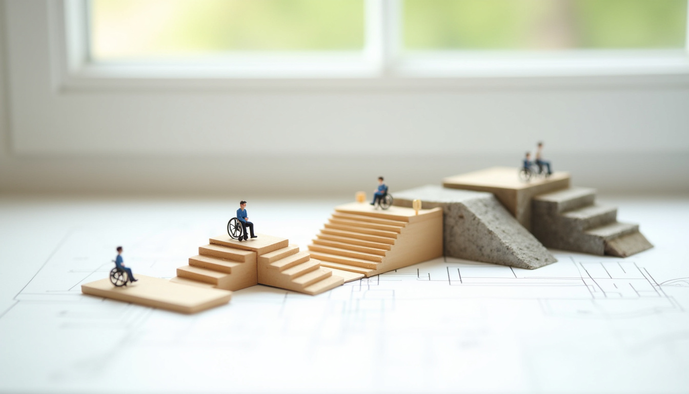 Comparaison des différents types de monte-escaliers: droit, tournant et extérieur