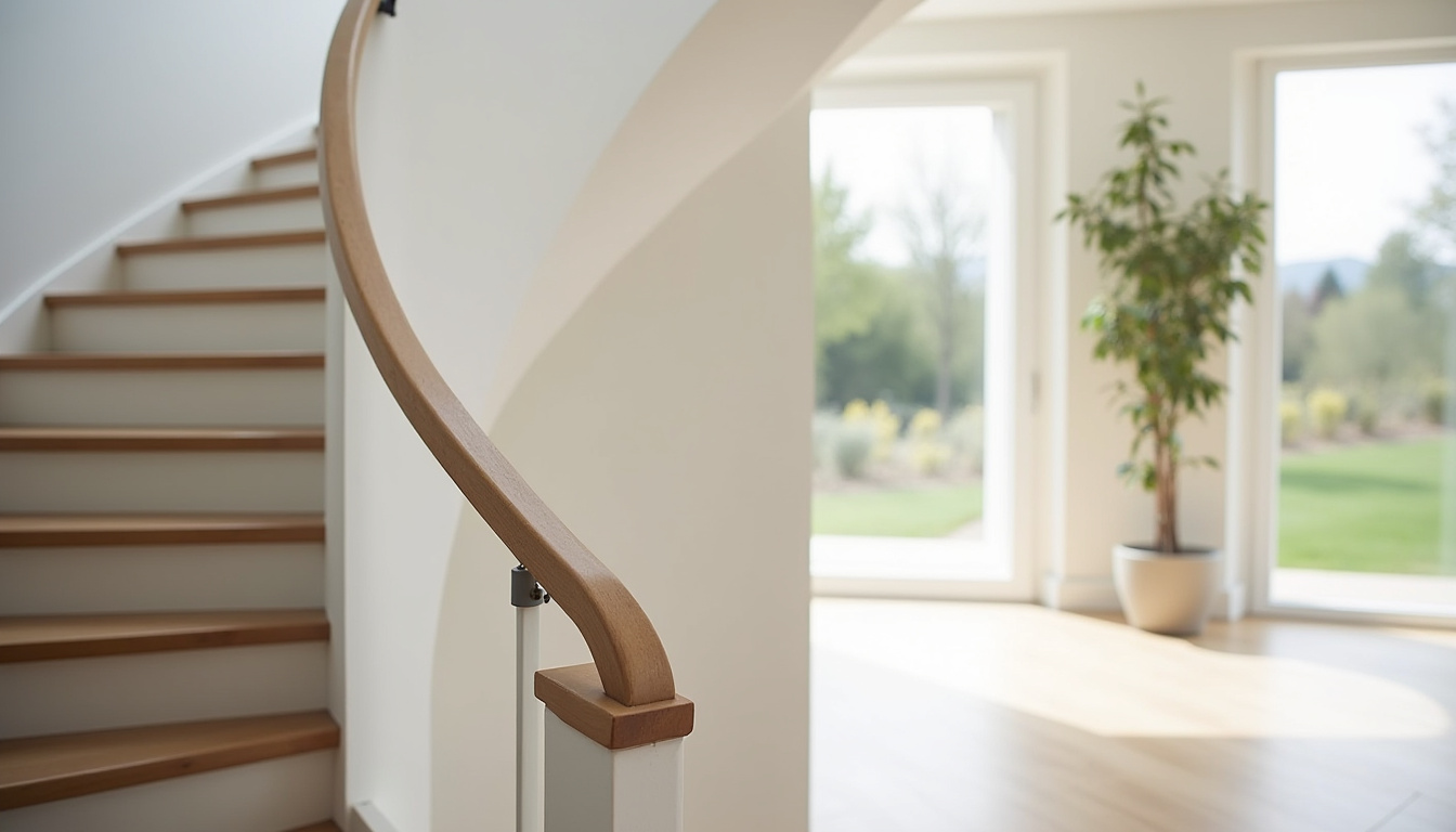 Différents types de monte-escaliers installés à Estrées-Saint-Denis: droit, tournant et extérieur