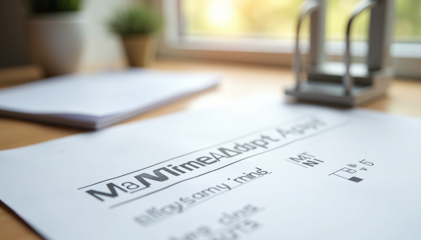 Document administratif avec mentions de MaPrimeAdapt