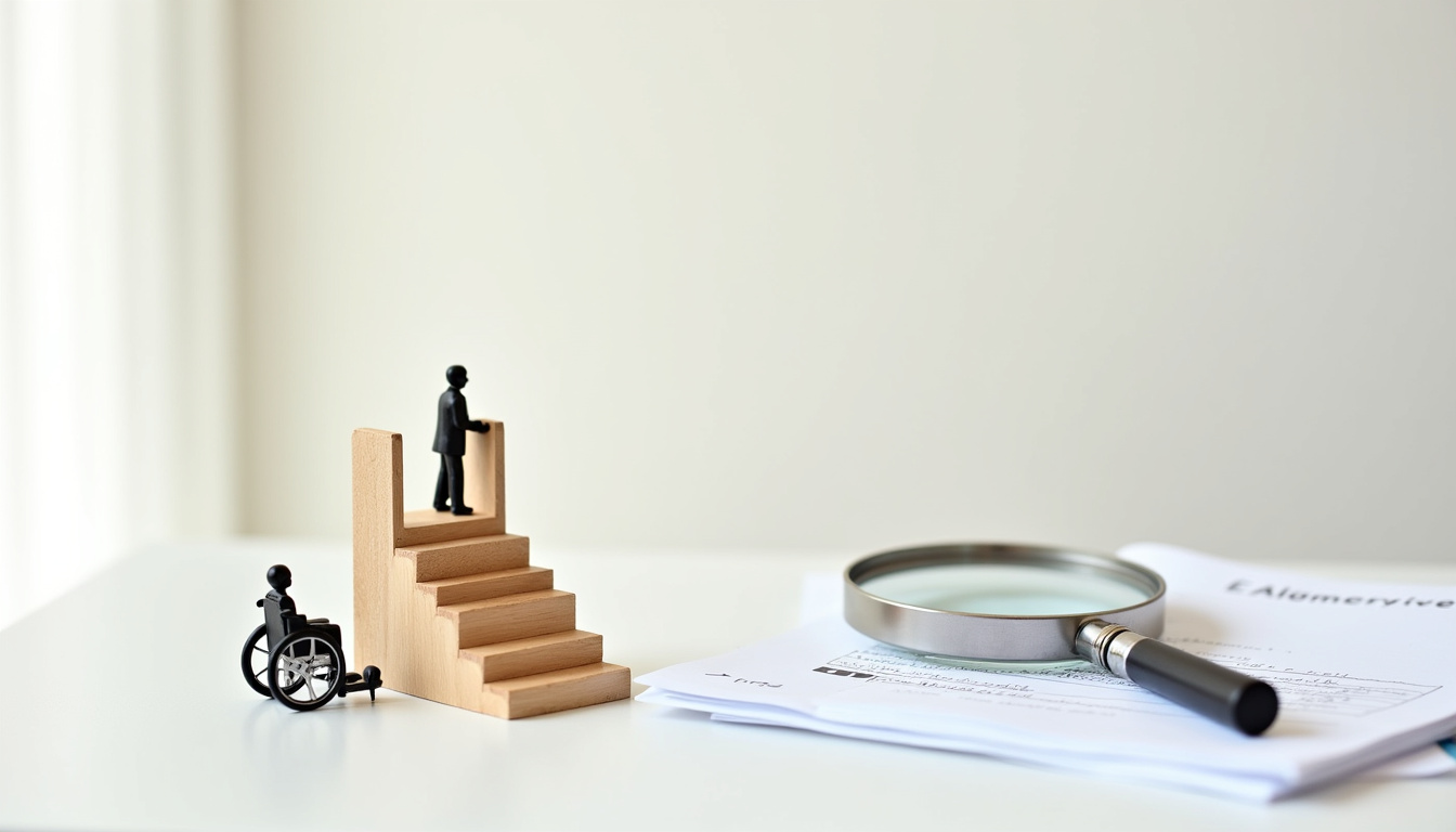 Document administratif illustrant les aides financières pour un monte-escalier