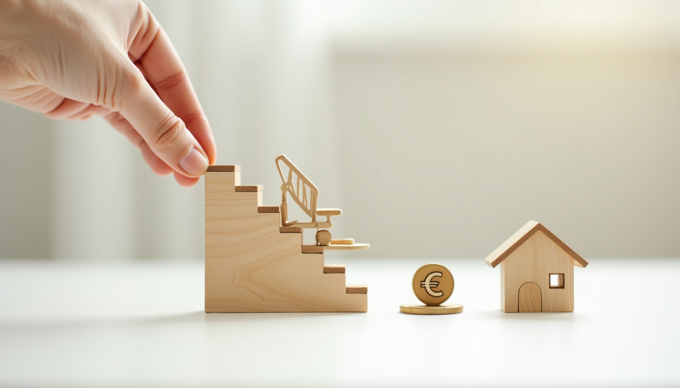 Infographie des aides financières pour monte-escalier à Dampmart: MaPrimeAdapt