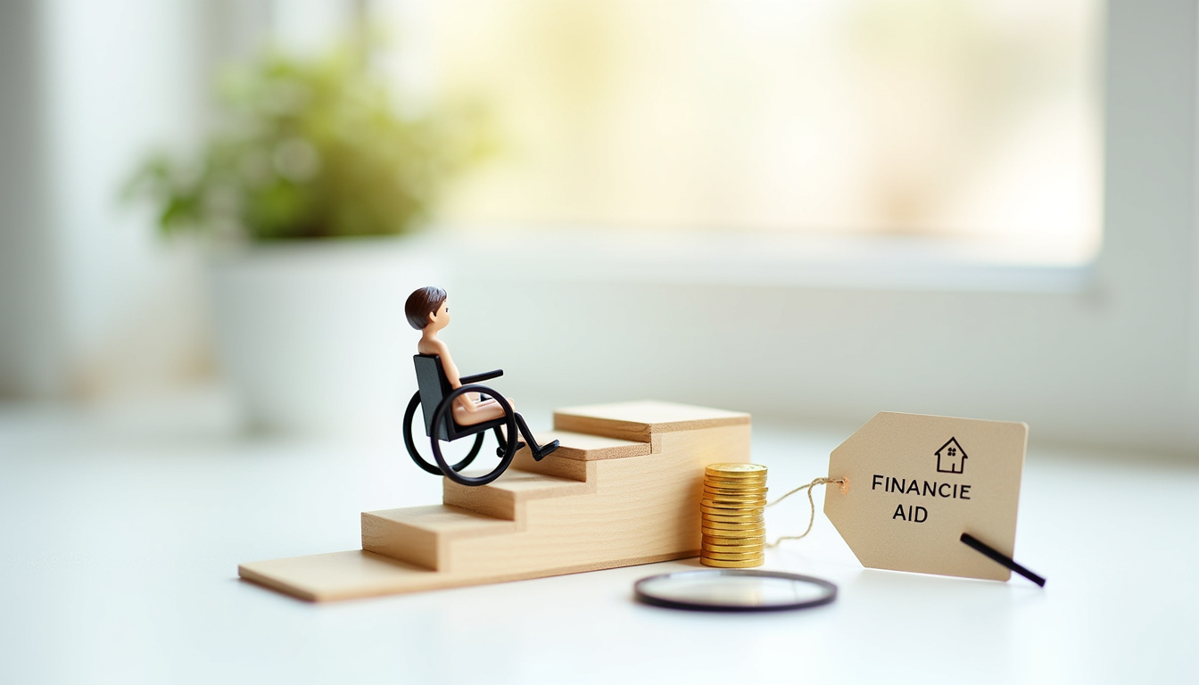 Infographie illustrant les aides financières possibles pour l