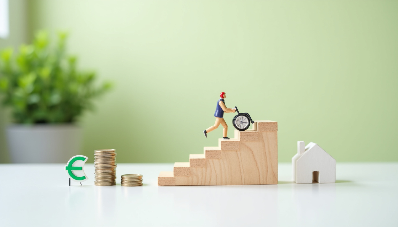 Infographie illustrant les aides financières pour l