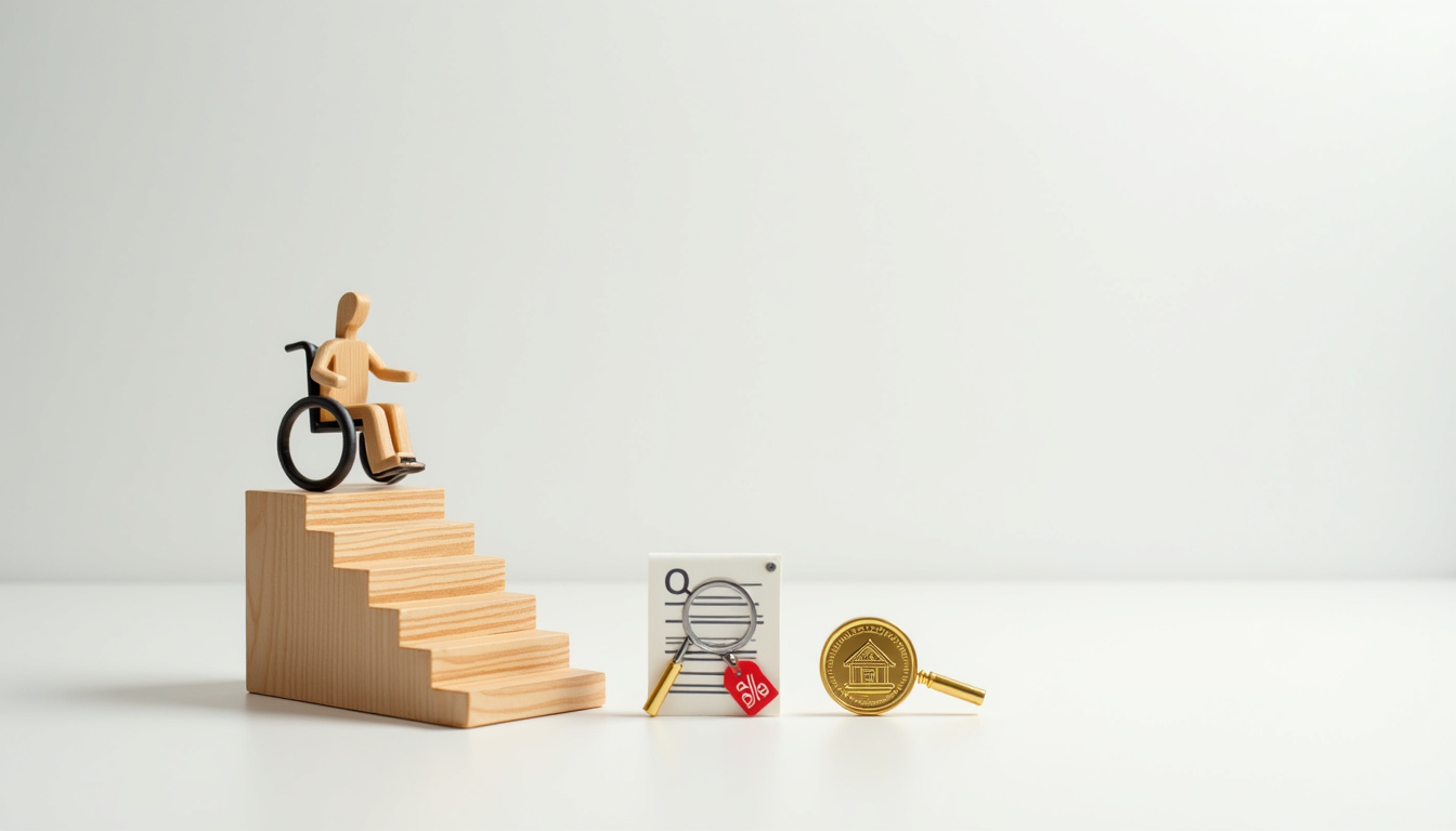 Infographie illustrant les aides financières pour un monte-escalier à Pithiviers-le-Vieil: MaPrimeAdapt’, crédit d’impôt, TVA réduite