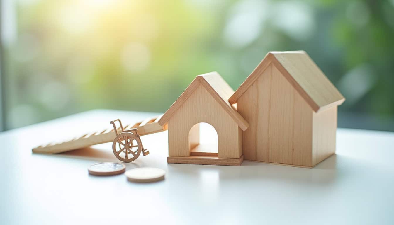Infographie sur les aides financières pour un monte-escalier à Mouroux