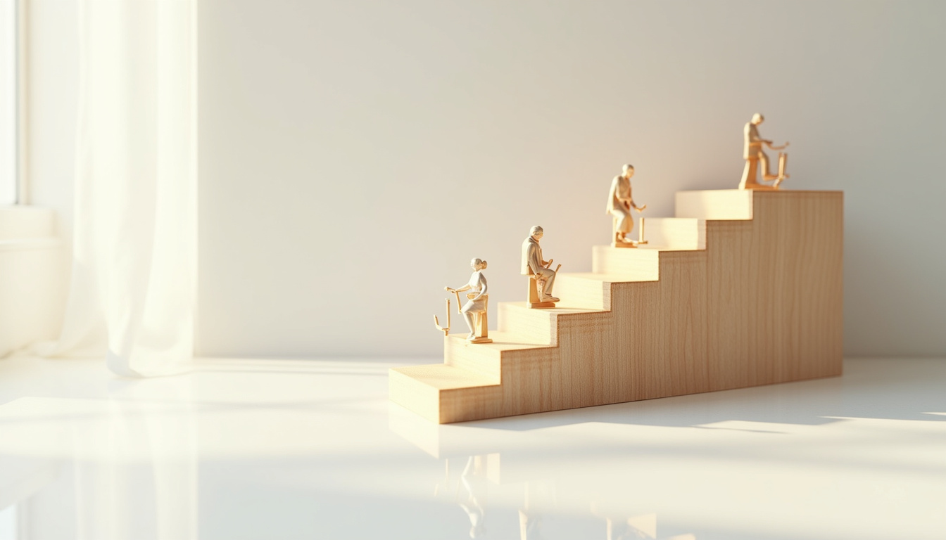 Modélisation 3D de différents types de monte-escalier adaptés à une maison traditionnelle de Rieux-Minervois