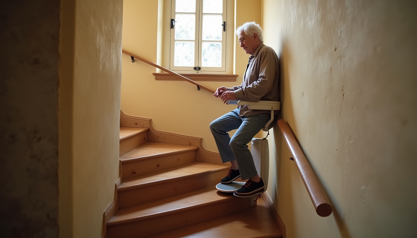 Monte-escalier à Abrest : votre confort à domicile en 2026