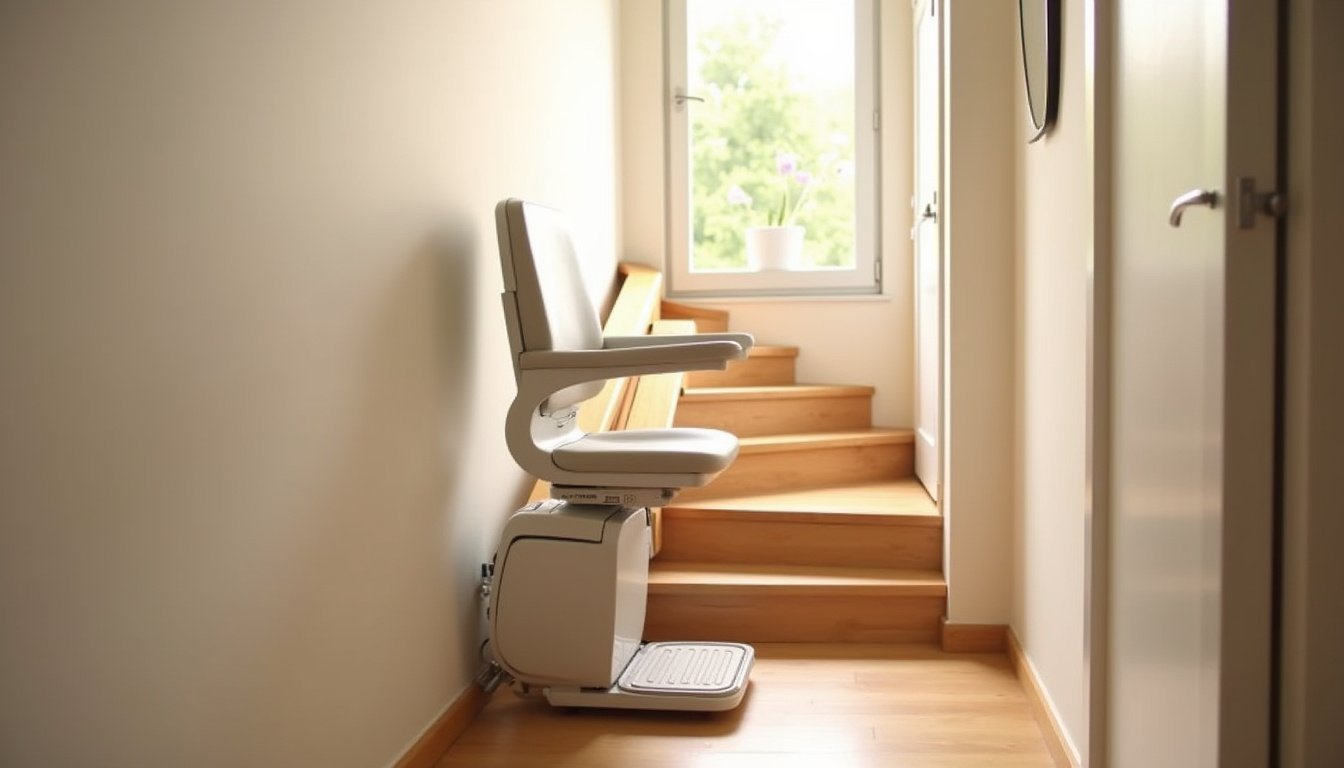 Installer un monte-escalier à Agon-Coutainville en 2026 : solution pour rester chez soi
