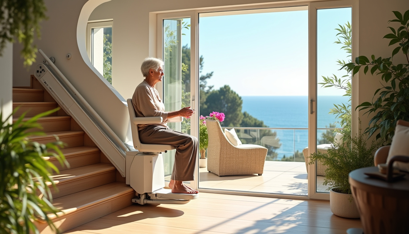 Votre monte-escalier dans les Alpes-Maritimes en 2026