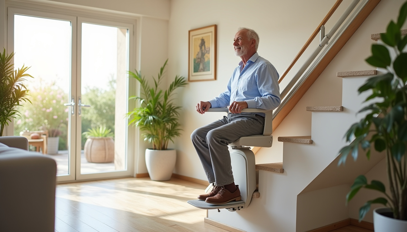 Un monte-escalier à Auribeau-sur-Siagne pour plus de confort en 2026