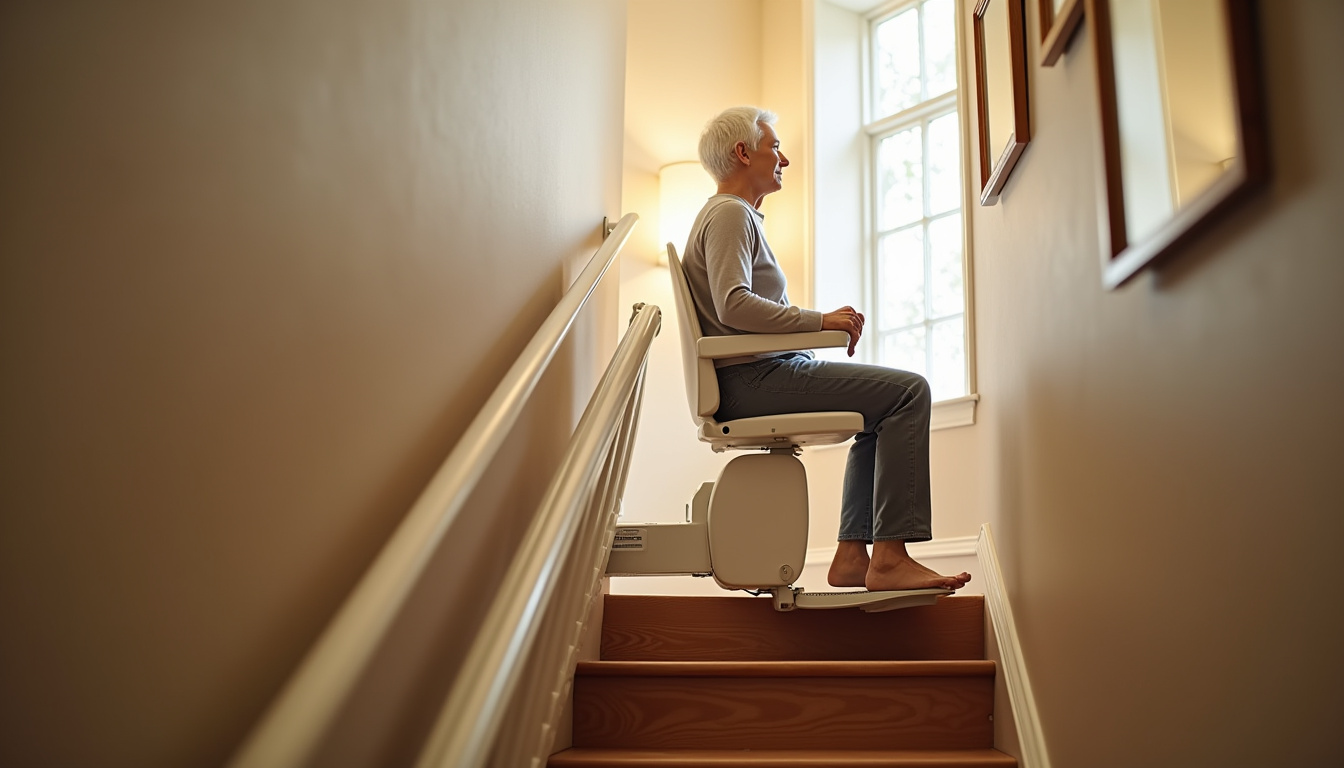 Monte-escalier à Bairon : restez chez vous en 2026