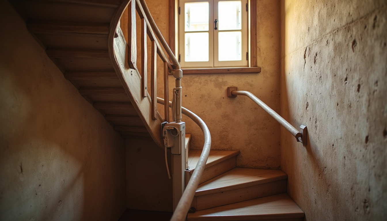 Installer un monte-escalier à Blancafort en 2026 : solutions et aides